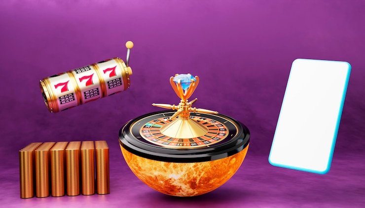 Pengguna Indonesia memainkan slot online rjslot di ponsel Android dengan tampilan layar penuh